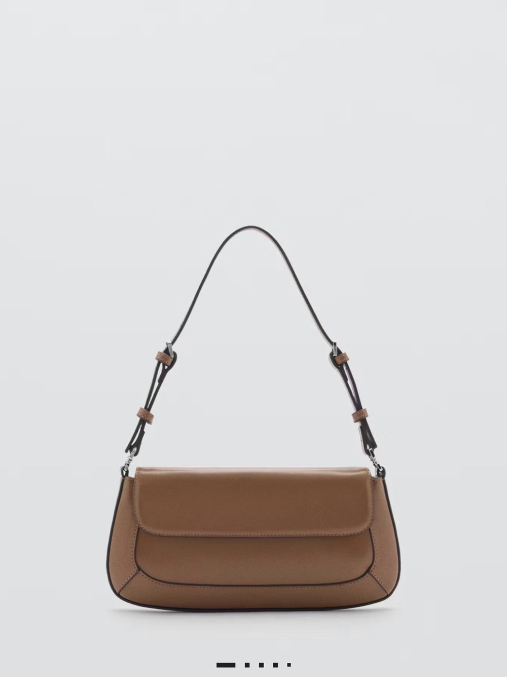 Mango Brown Shoulder Bag